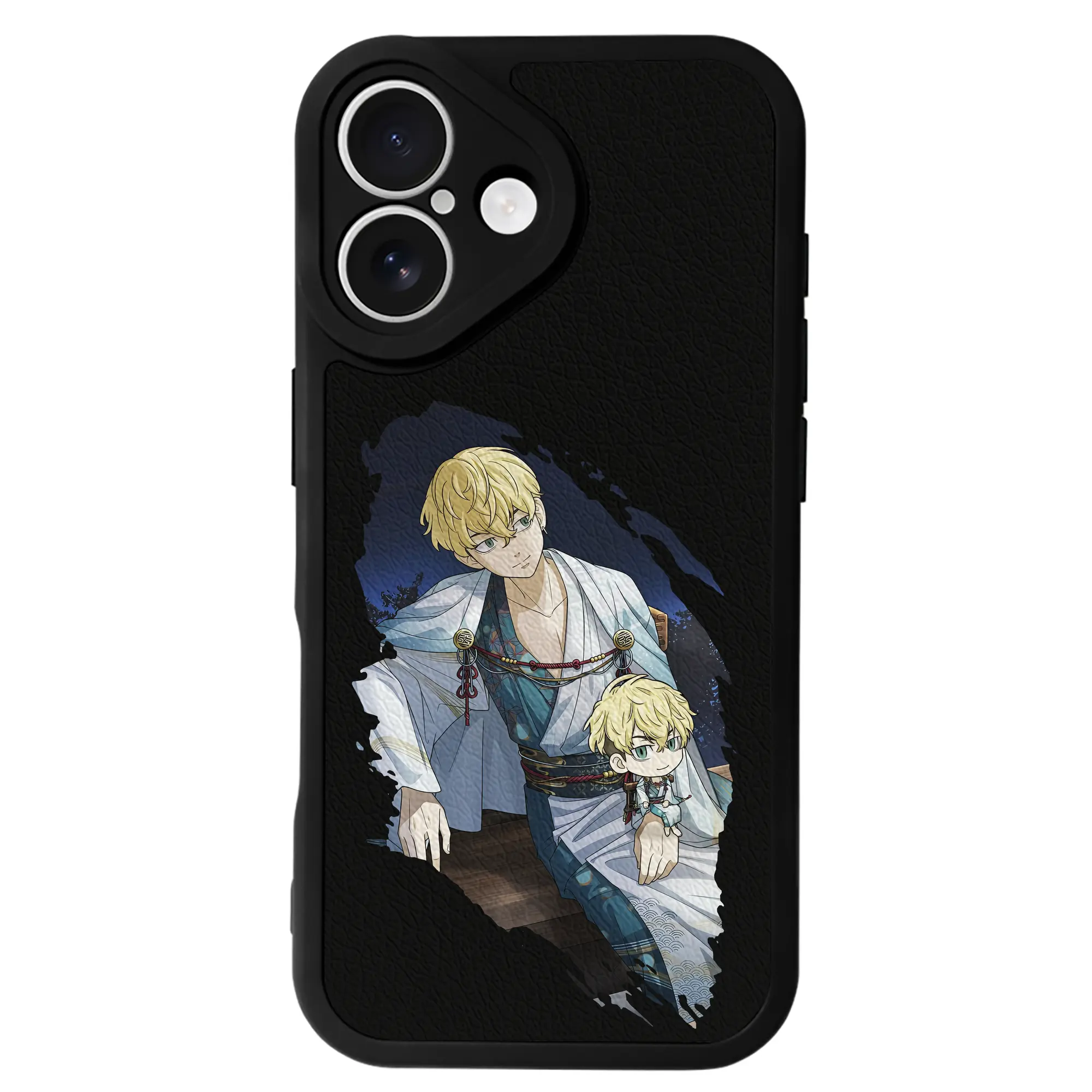 東京リベンジャーズ グッズ,松野千冬 - IPhone 16シリーズ対応 ・ シリコンスマホケース ・ レザー調 ・ 高精度フィット ・ 耐衝撃 ・ ワイヤレス充電対応 ・ 精密カット